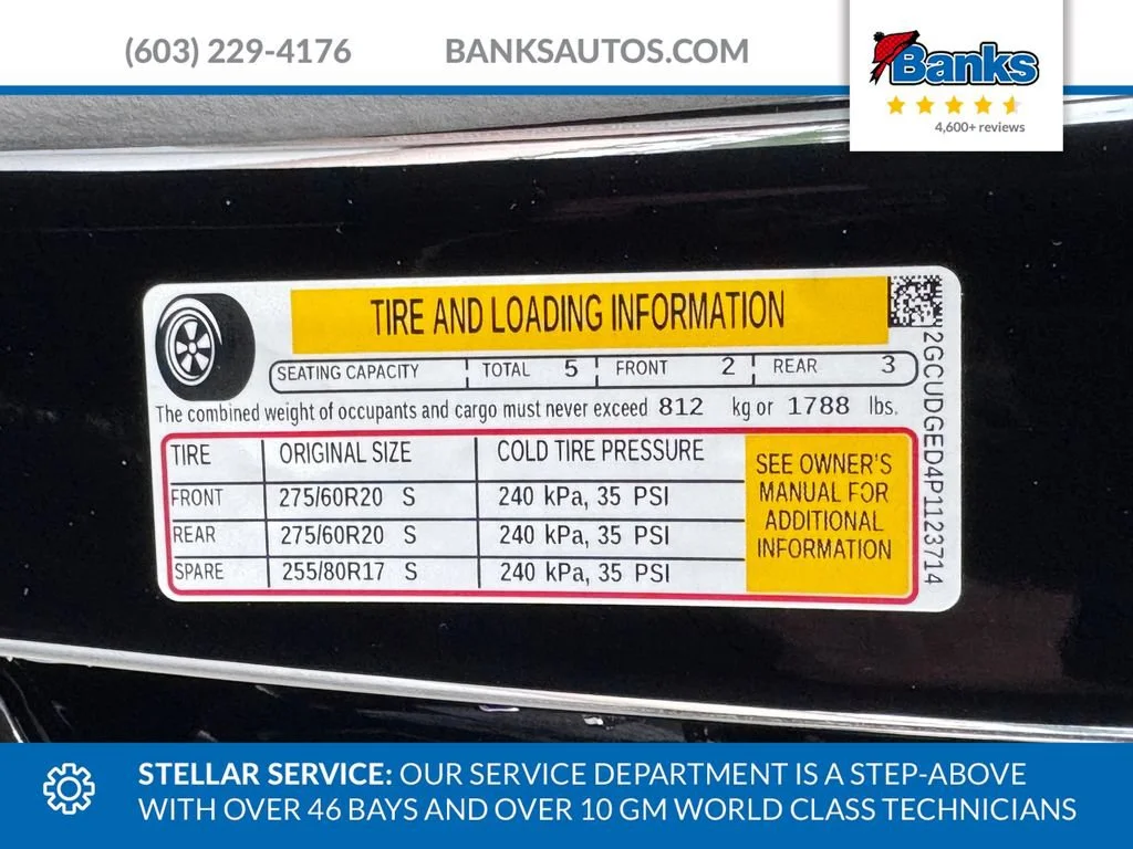Certified Used 2023 Black Chevrolet LTZ image 9