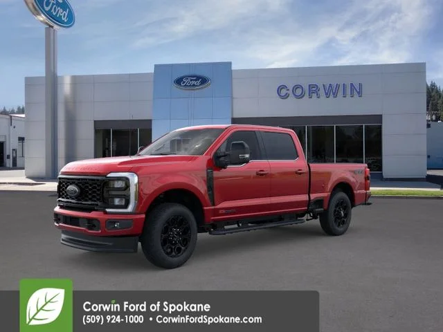 New 2026 Ruby Red Metallic Tinted Clearcoat Ford Lariat image 3