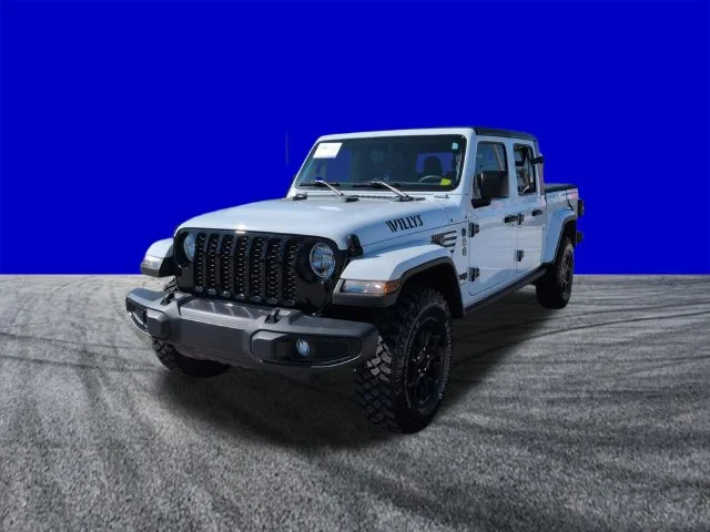 Certified Used 2023 Bright White Clearcoat Jeep Willys image 8