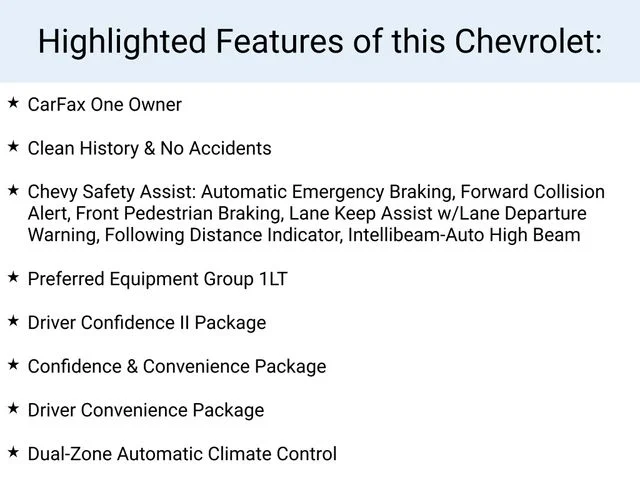 Used 2023 White Chevrolet LT image 2