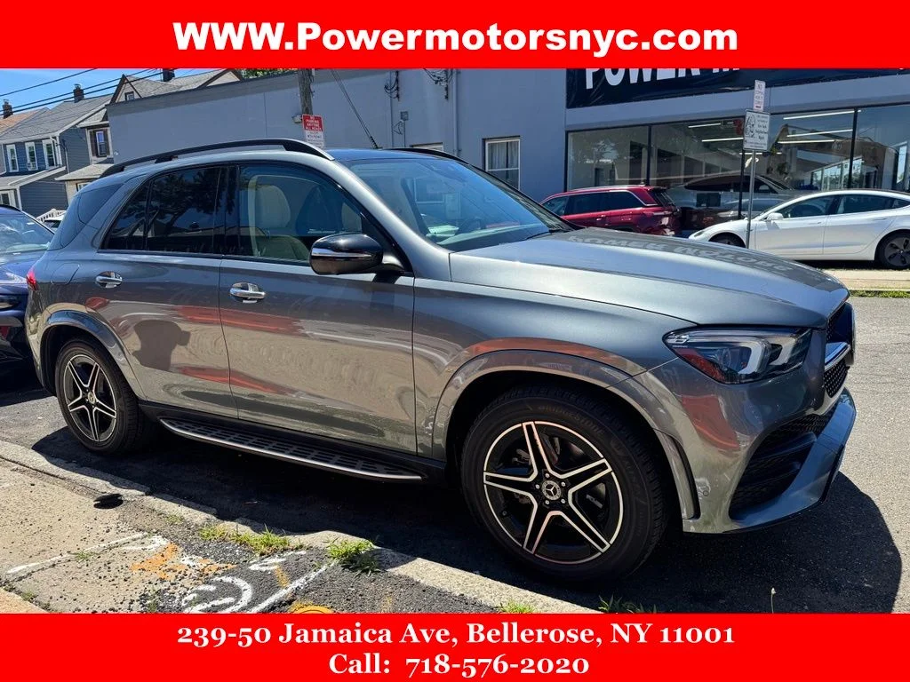 Used 2020 Gray Mercedes-Benz GLE 350 image 1