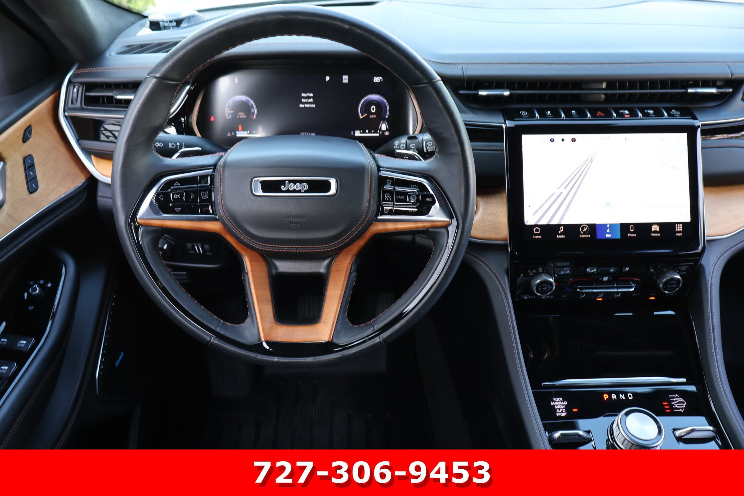 Used 2022 Bright White Clearcoat Jeep Summit Reserve image 18