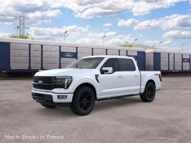 New 2026 Star White Metallic Tri-Coat Ford Platinum image 1