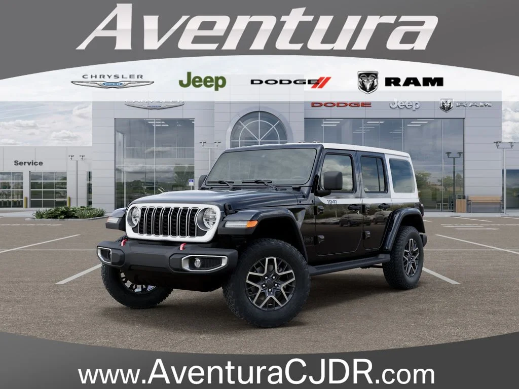 New 2026 Black Clear-Coat Exterior Paint Jeep Sahara image 1