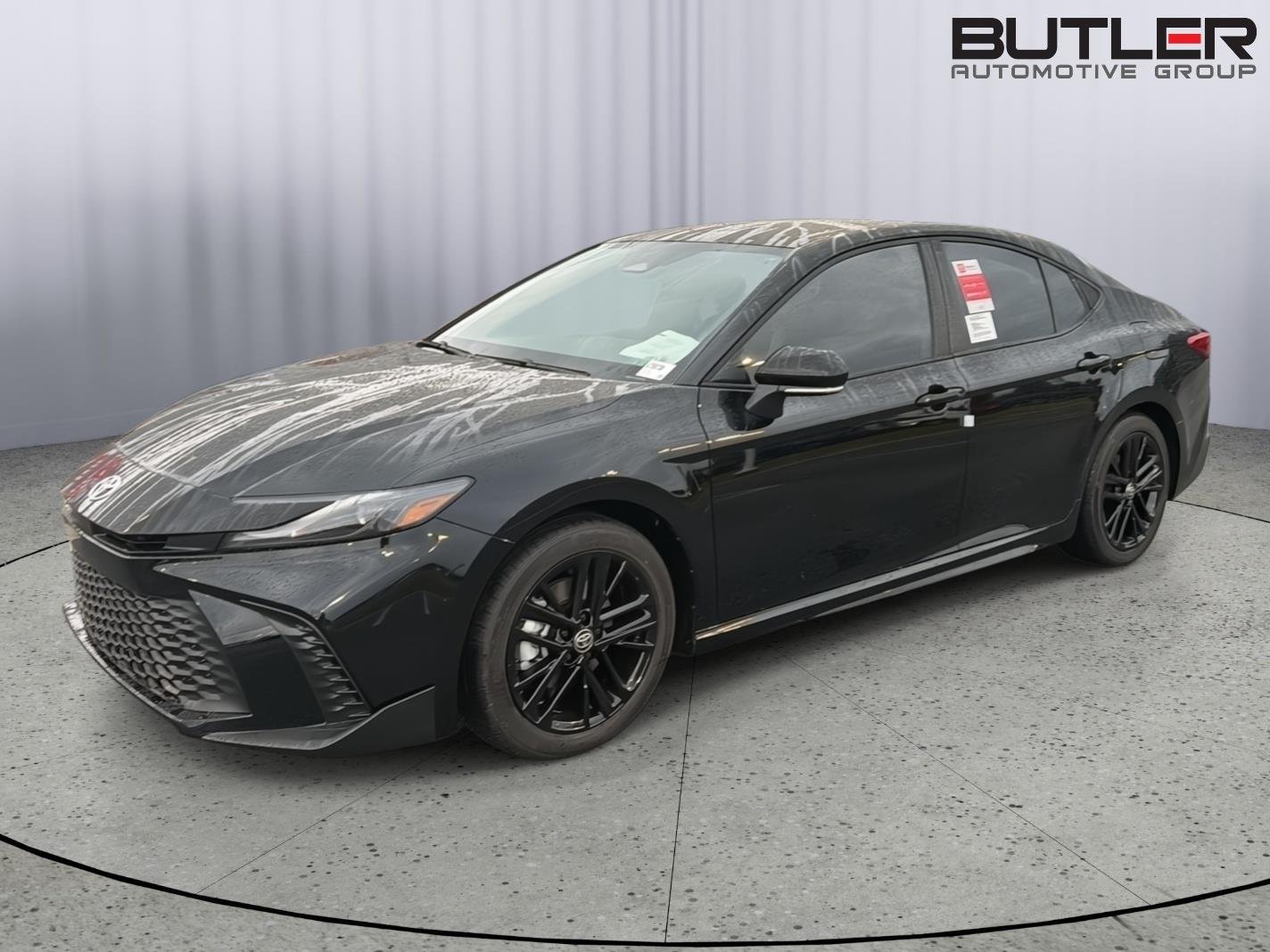 New 2026 Midnight Black Metallic Toyota SE image 2
