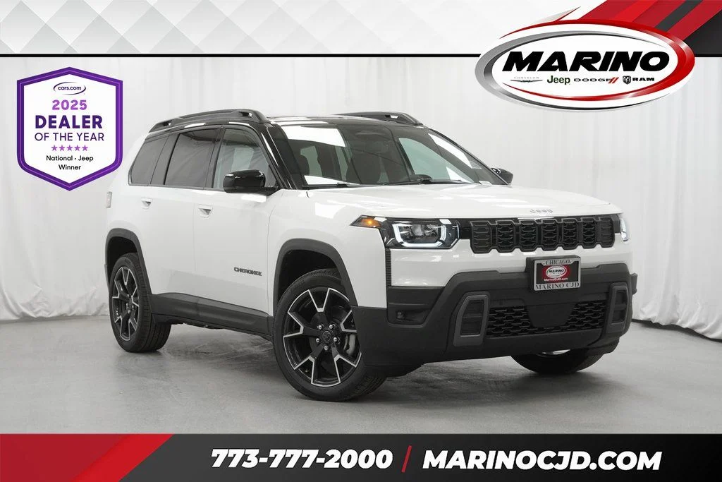 New 2026 Bright White Clear-Coat Exterior Paint Jeep Overland image 1