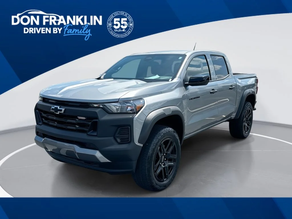 Used 2024 Gray Chevrolet Trail Boss image 1