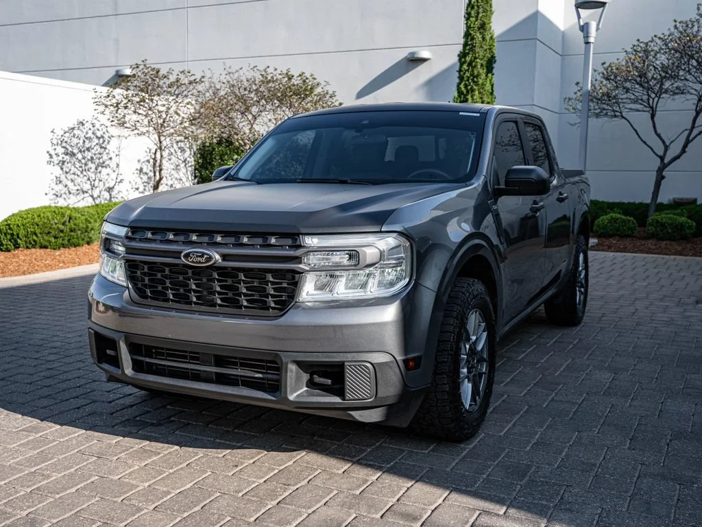 Used 2022 Carbonized Gray Metallic Ford XLT image 1