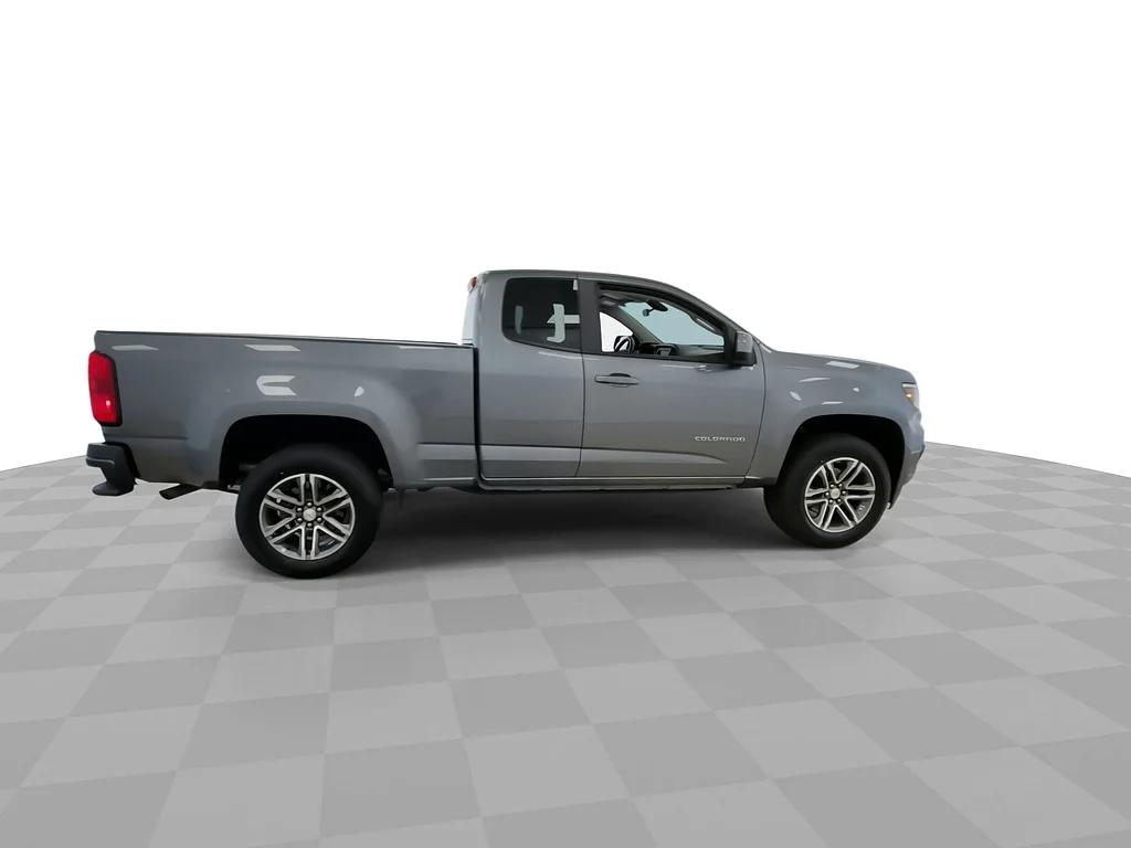 Used 2022 Satin Steel Metallic Chevrolet Work Truck image 2