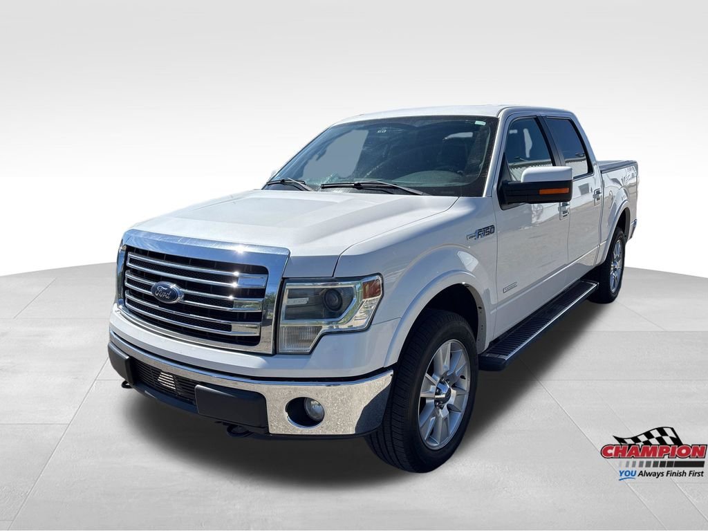 Used 2013 White Ford Lariat image 2