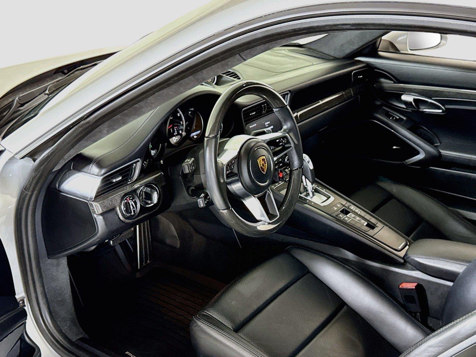 Used 2017 Rhodium Silver Metallic Porsche Turbo | Upgraded Exhaust | Upgraded Wheels | Sunroof image 13