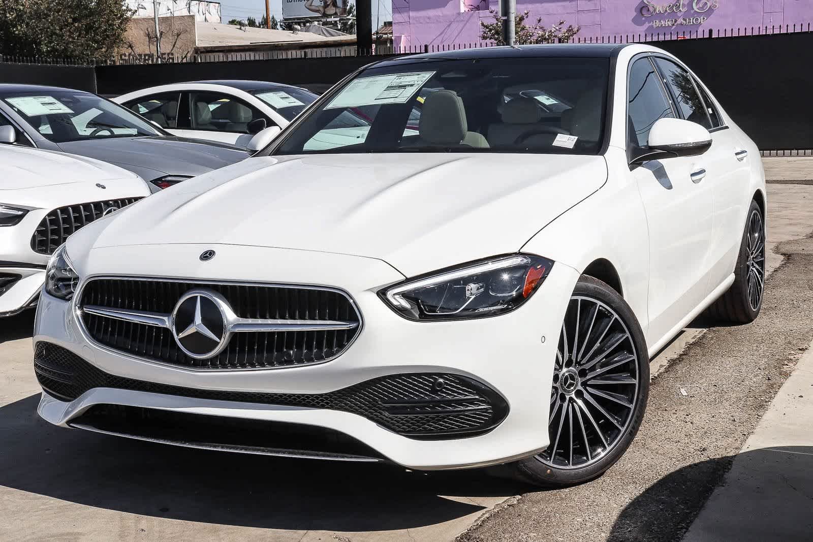 New 2026 Polar White Mercedes-Benz C 300 image 1