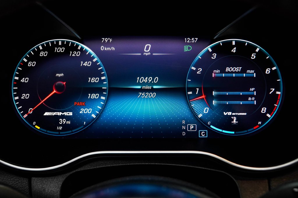 Used 2020 White Mercedes-Benz C 63 S AMG® image 40