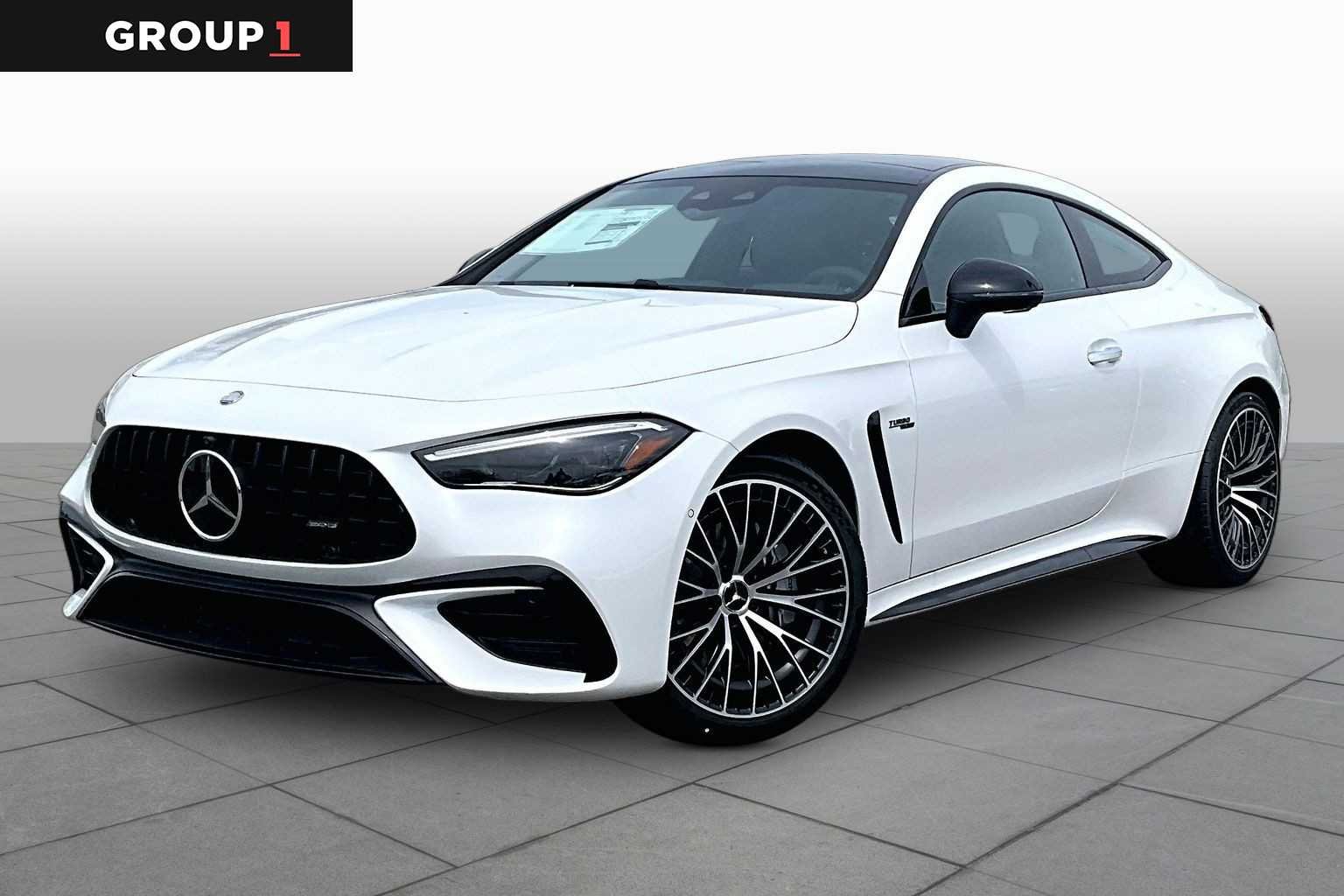 MANUFAKTUR Moonlight White Metallic 2026 Mercedes-Benz CLE Coupe All-Wheel Drive