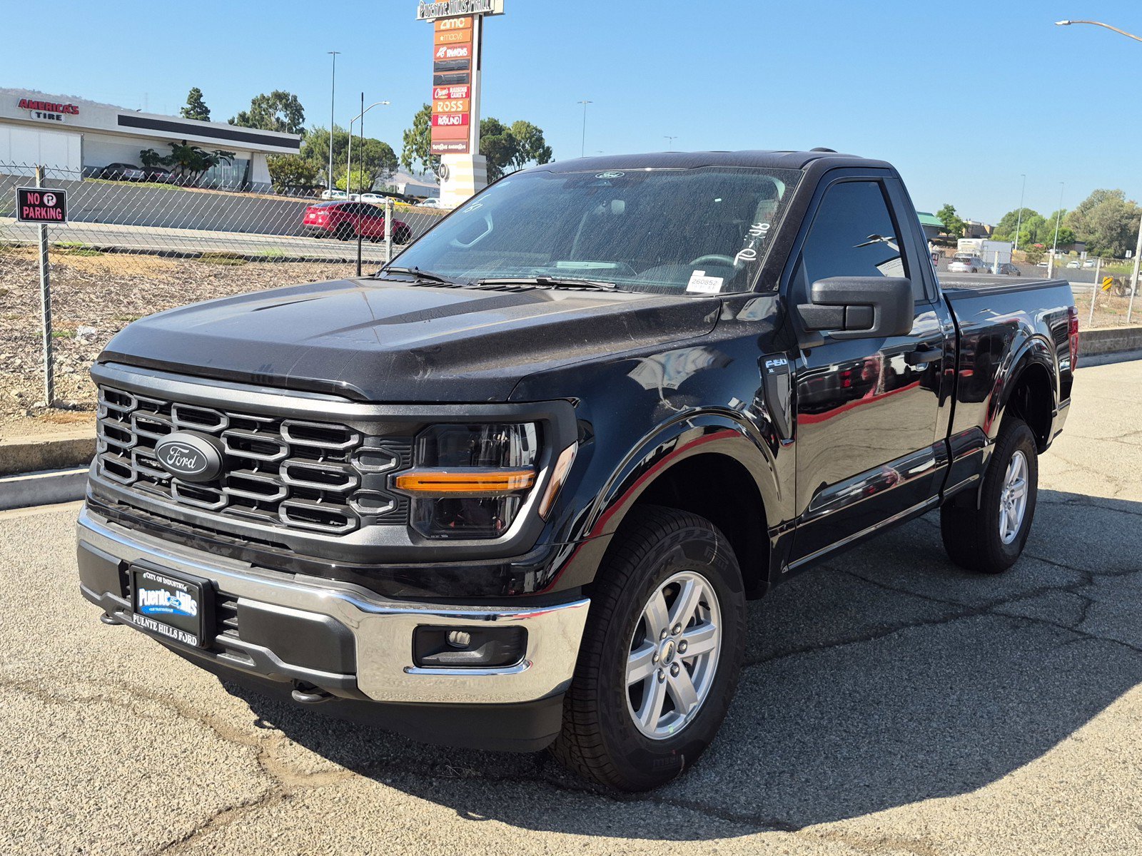 New 2026 Agate Black Metallic Ford XL image 3