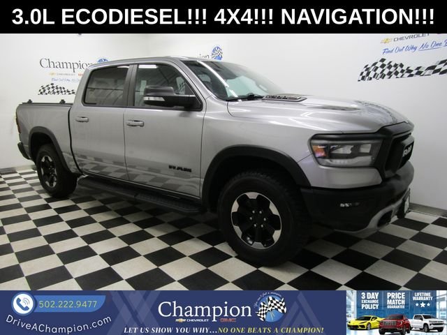 Used 2021 Silver Ram Rebel image 1