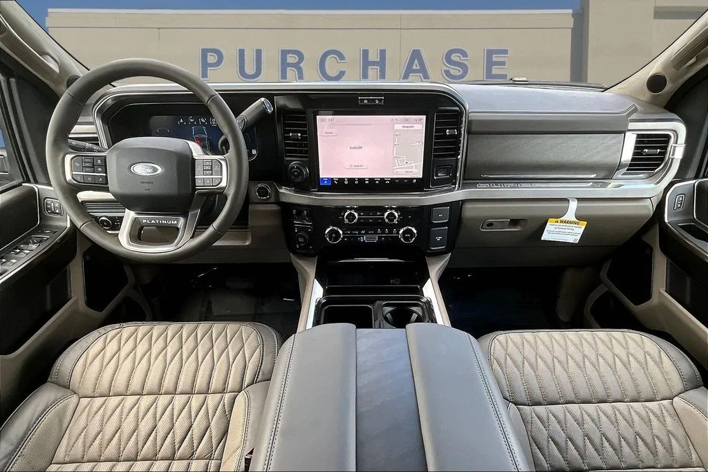 New 2026 Star White Metallic Tri-Coat Ford F-350® Platinum® image 5