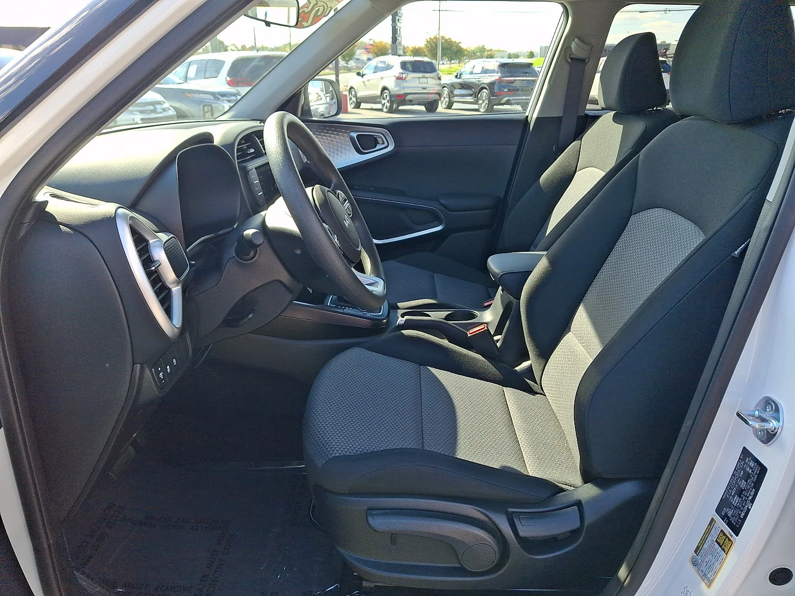 Certified Used 2025 White Kia LX image 13
