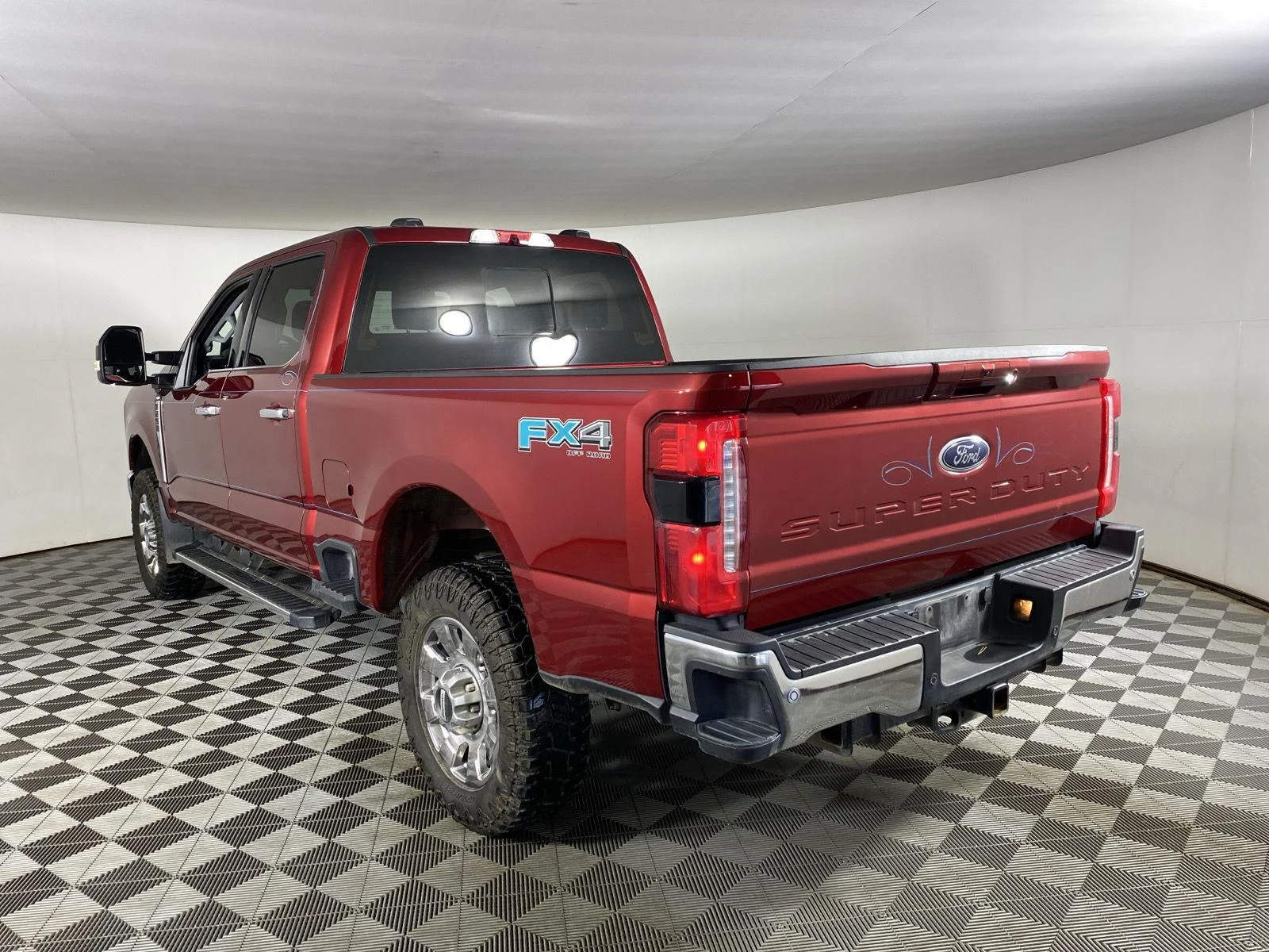 Used 2026 Ruby Red Metallic Tinted Clearcoat Ford Lariat image 5