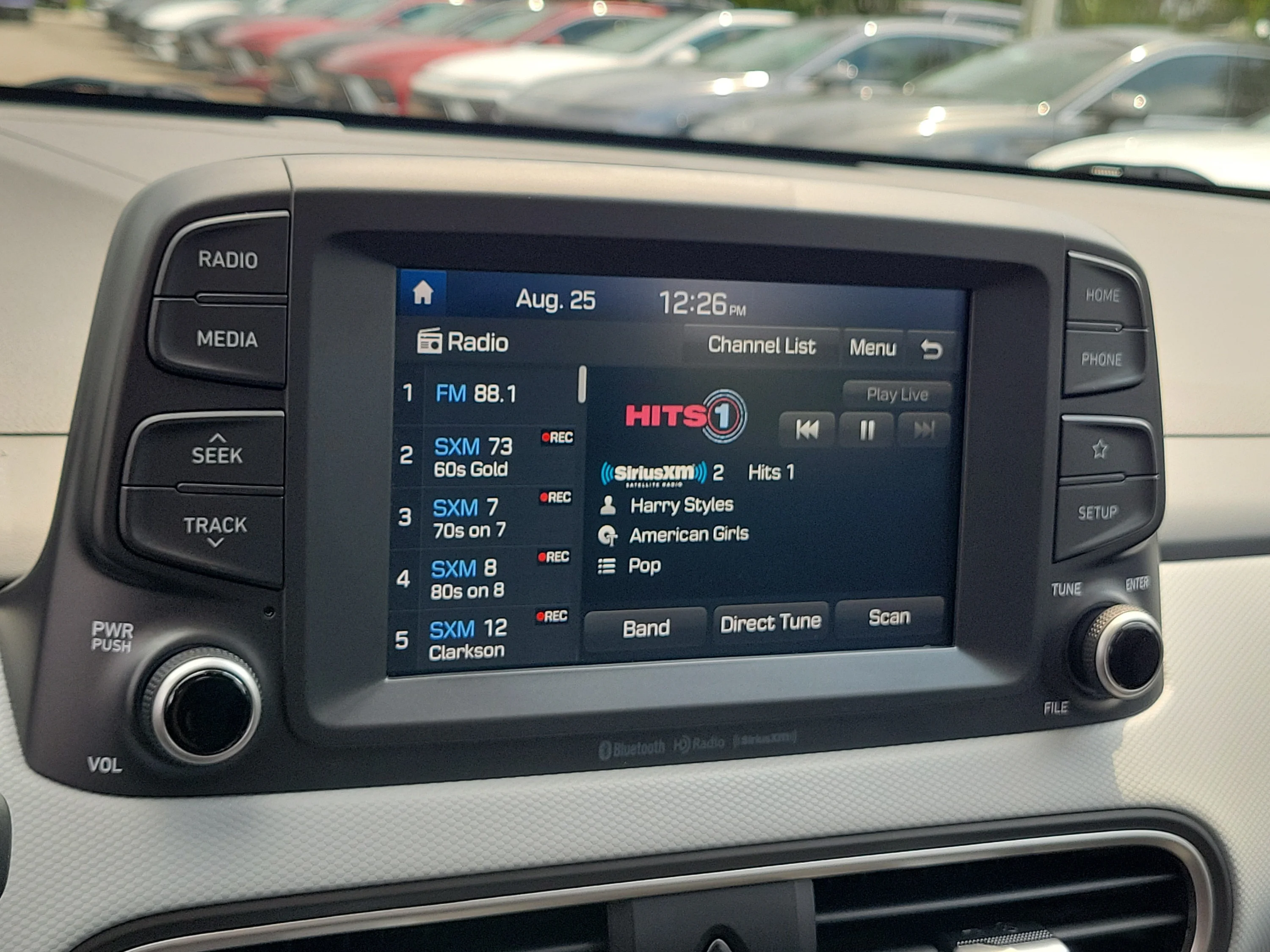 Used 2020 Surf Blue Hyundai SEL image 25
