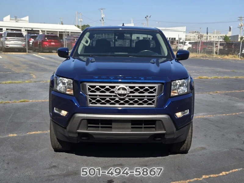 Used 2022 Deep Blue Pearl NISSAN SV image 8