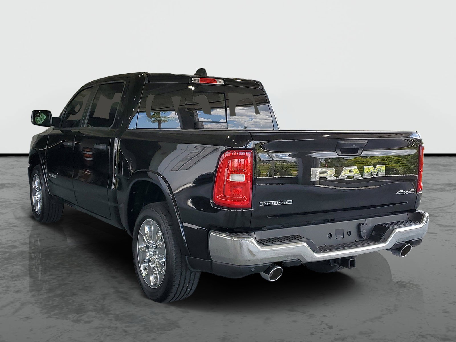 New 2026 Diamond Black Crystal Pearlcoat RAM Big Horn image 2