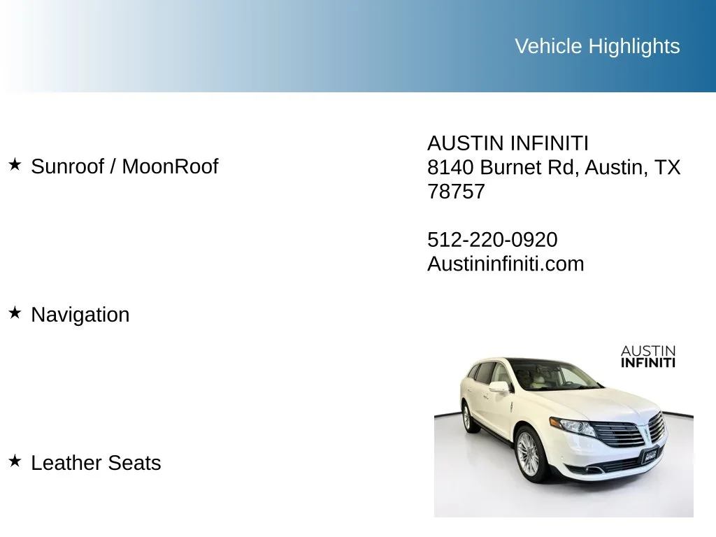 Used 2019 White Lincoln Standard image 9