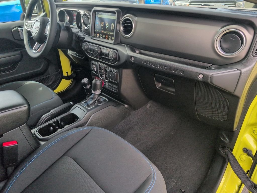 Certified Used 2023 Yellow Jeep Rubicon 4xe image 29