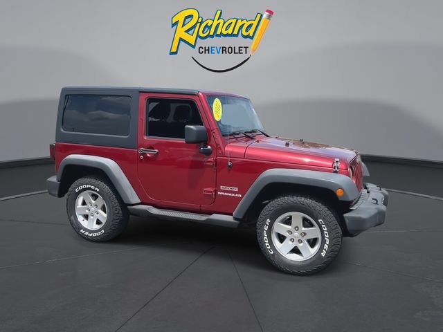 Used 2012 Jeep Wrangler Sport with VIN 1C4AJWAG2CL235552 for sale in Cheshire, CT