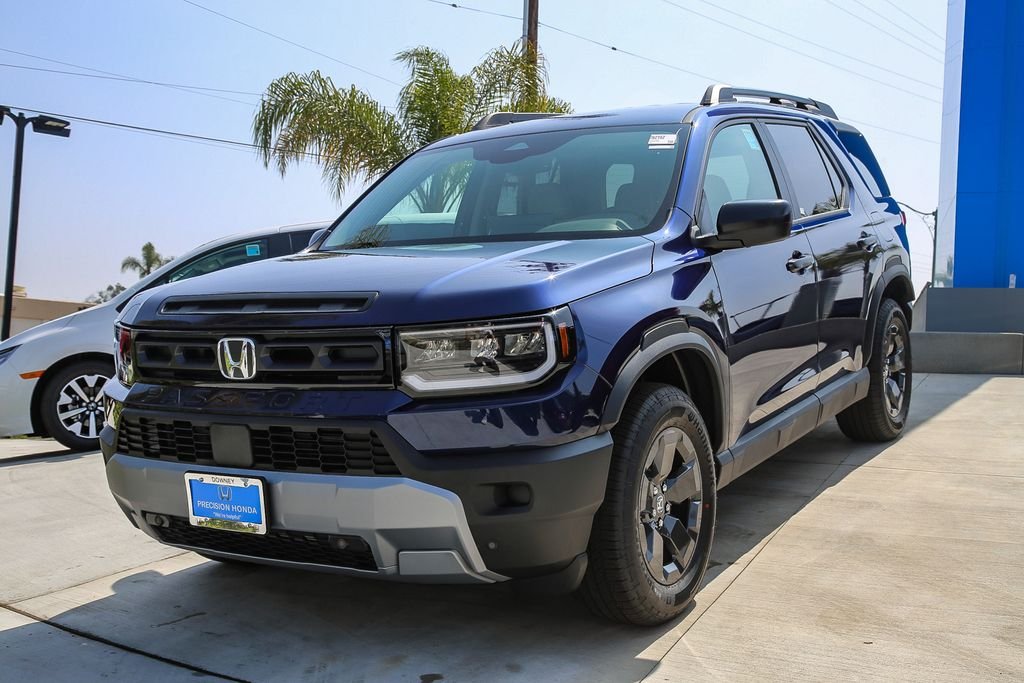 New 2026 Obsidian Blue Pearl Honda RTL Towing image 3