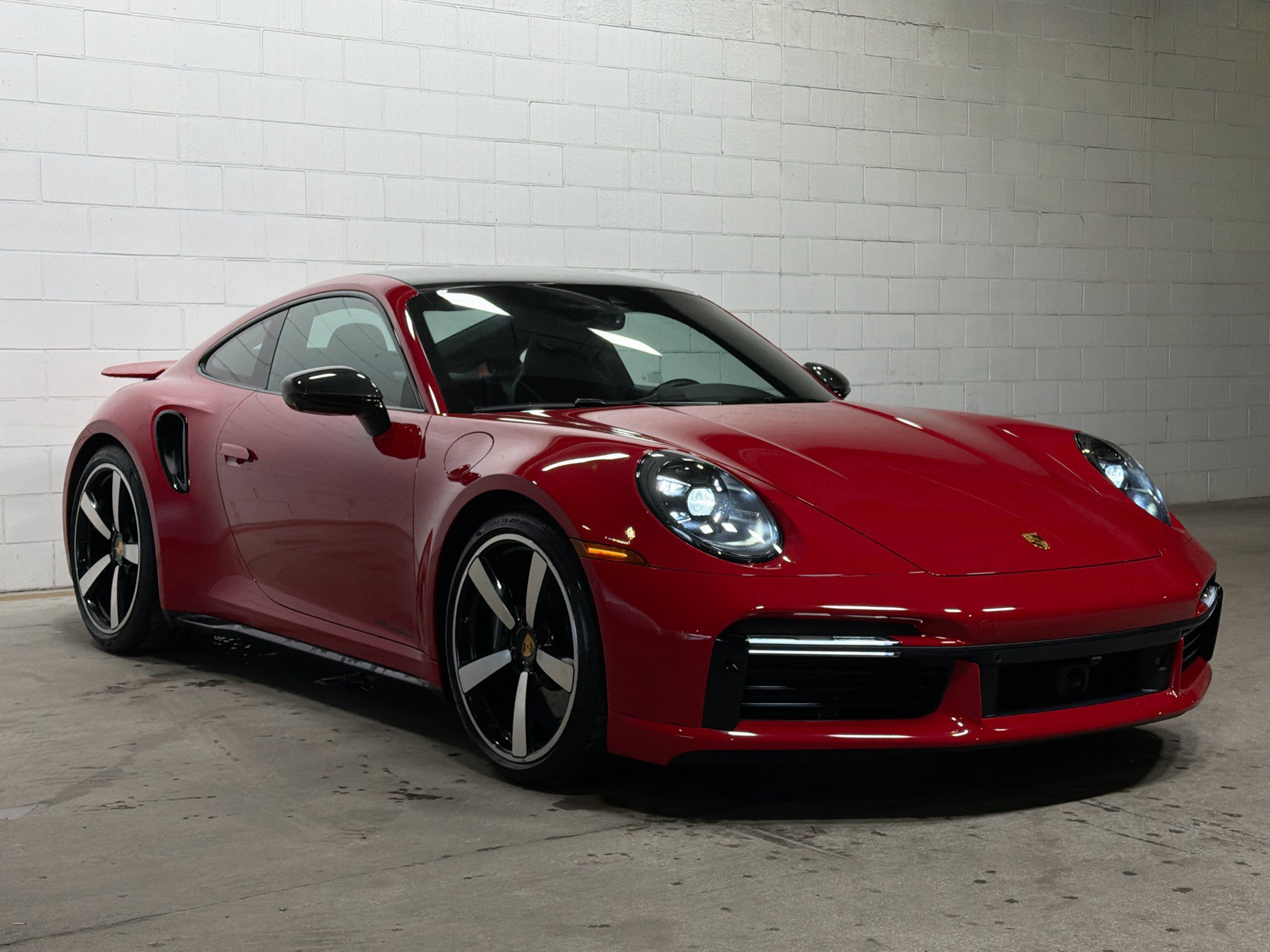 New 2025 Carmine Red Porsche Turbo S image 6