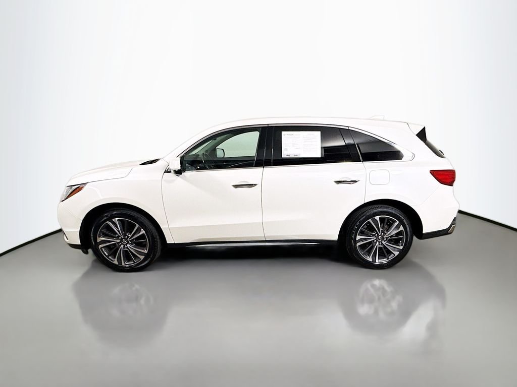 Used 2019 White Diamond Pearl Acura w/Technology Pkg image 4