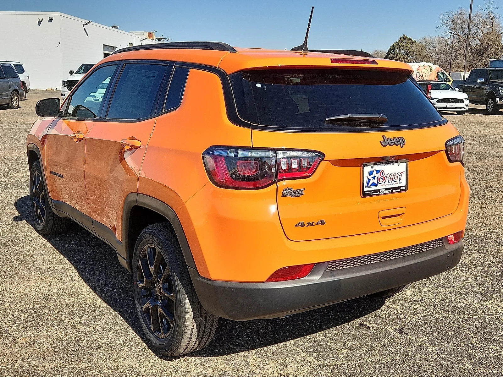 New 2026 Orange Jeep LATITUDE ALTITUDE 4X4 image 3