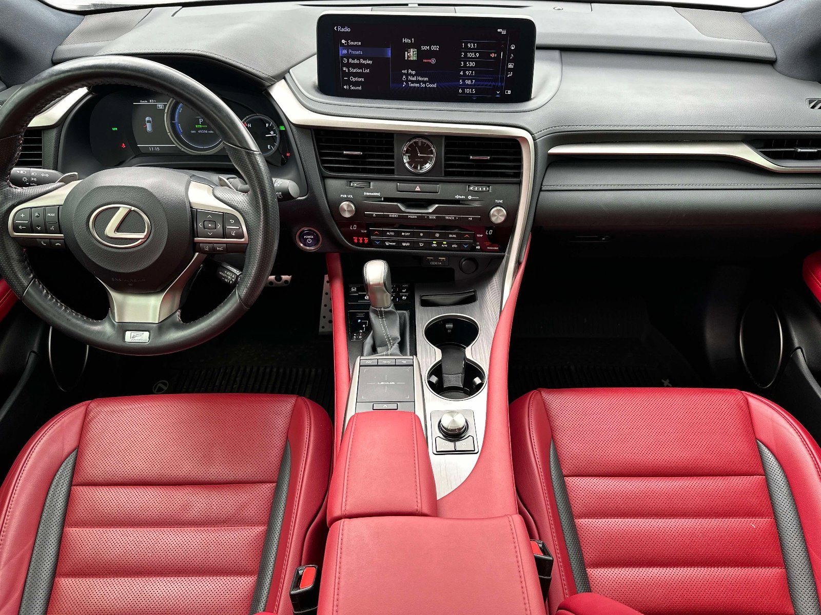 Used 2020 Silver Lexus RX 450h F SPORT Performance image 12
