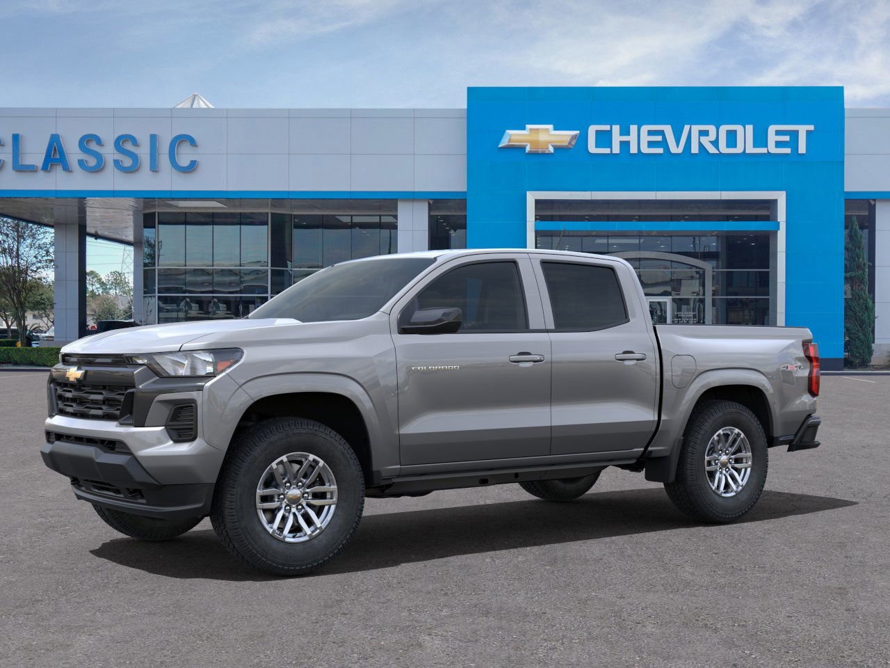 2025 Chevrolet Colorado WT/LT Gray at Classic Elite Chevrolet Hwy 6