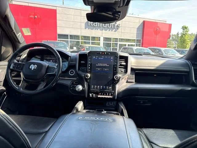 Used 2021 Diamond Black Crystal Pearlcoat Ram Limited image 11