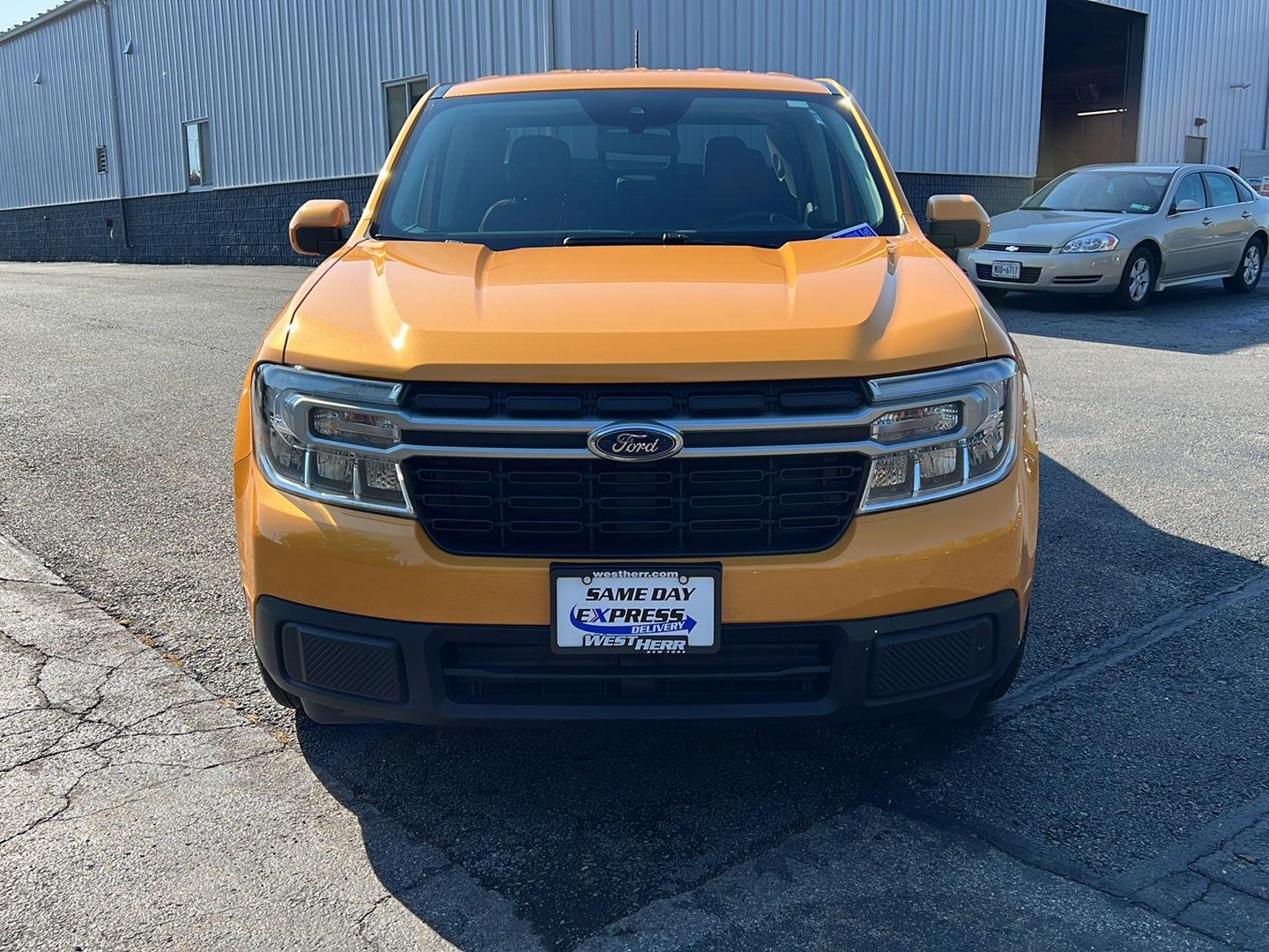 Used 2023 Cyber Orange Metallic Tri-Coat Ford LARIAT image 17