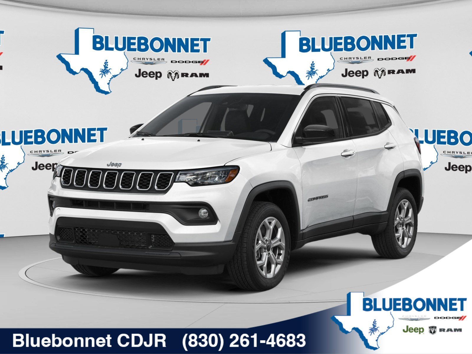 New 2026 Bright White Clear-Coat Exterior Paint Jeep Latitude Altitude image 1
