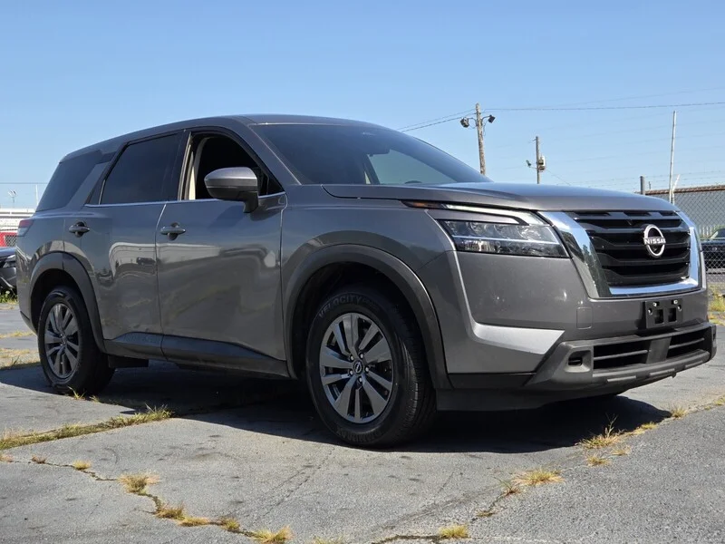 Used 2022 Gun Metallic NISSAN S image 7