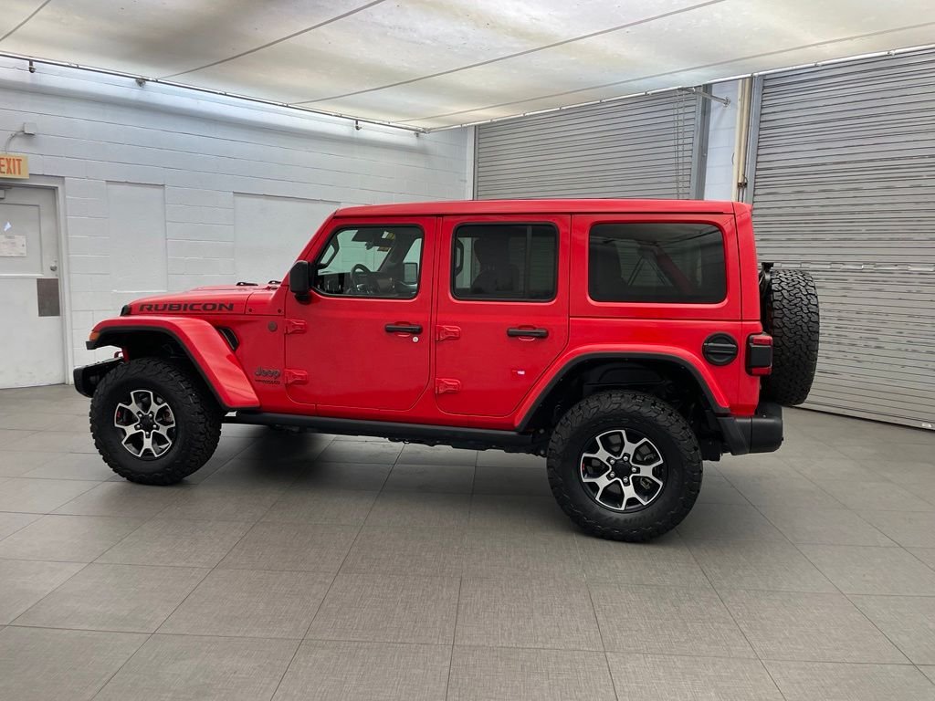 Used 2022 Red Jeep Unlimited Rubicon image 9
