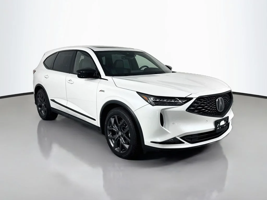 Used 2024 Platinum White Pearl Acura SH-AWD A-SPEC image 7