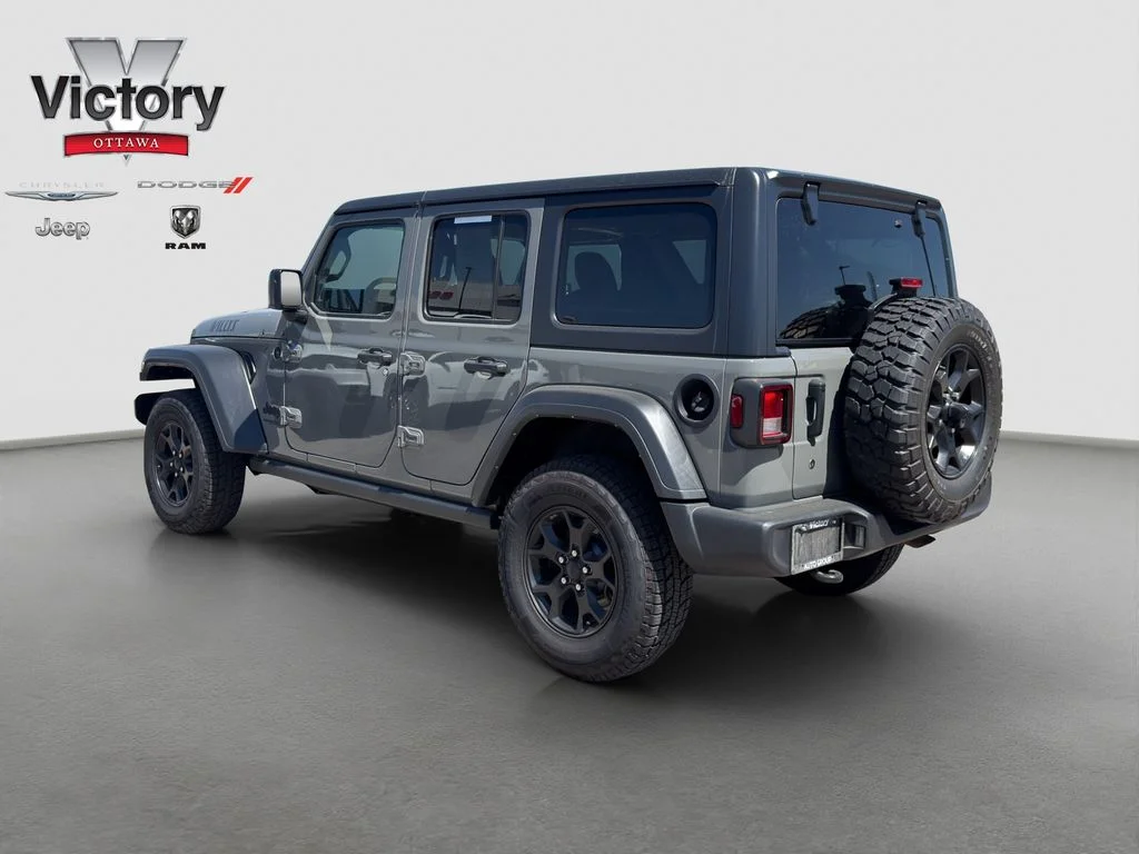 Certified Used 2021 Gray Jeep Unlimited Willys image 4