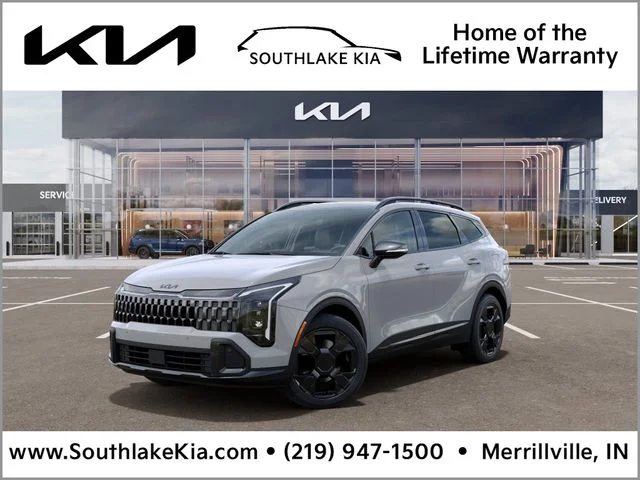 New 2026 Wolf Gray Kia X-Line image 1
