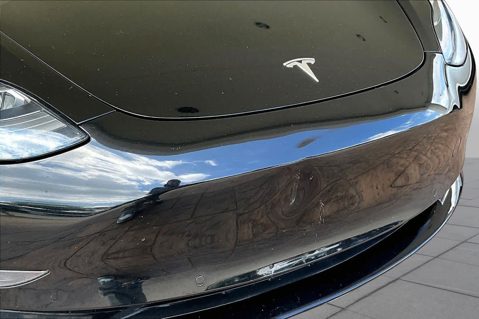Used 2021 Solid Black Tesla Standard Range Plus image 26