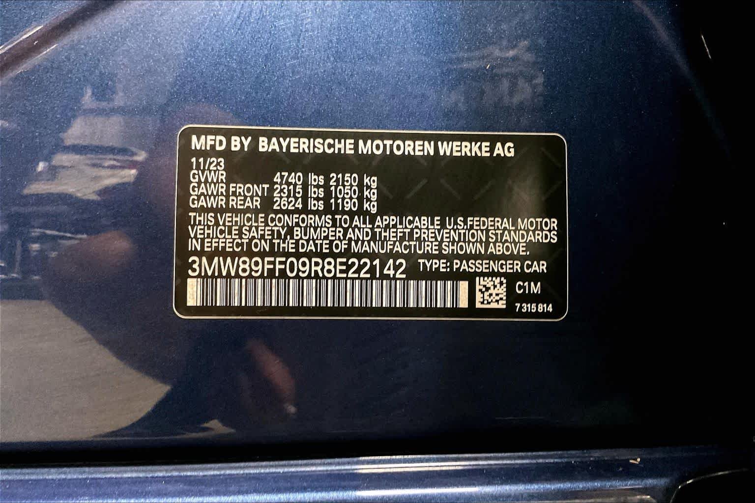 Used 2024 Phytonic Blue Metallic BMW 330i xDrive image 36