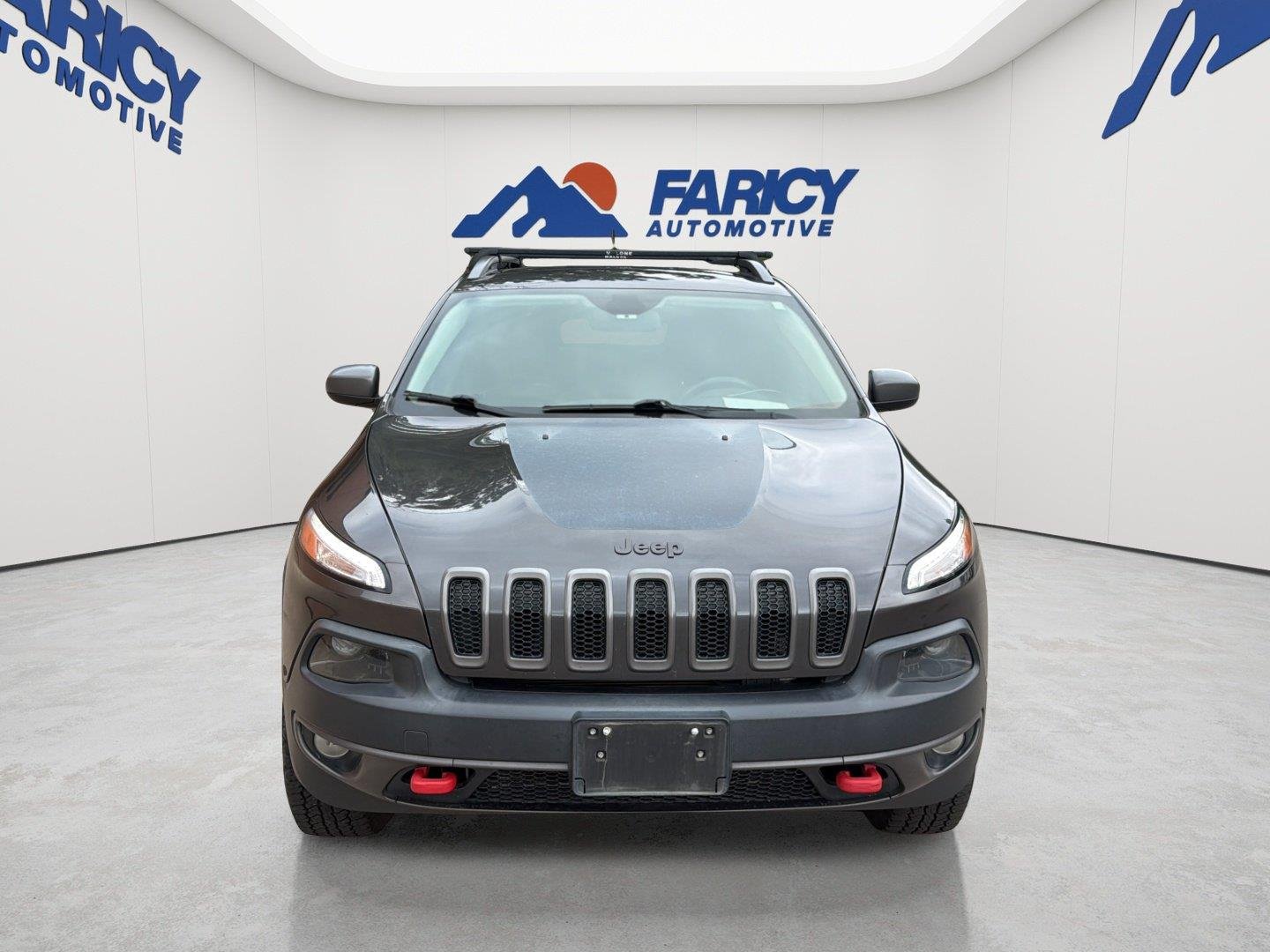 Used 2017 Granite Crystal Metallic Clearcoat Jeep Trailhawk image 2