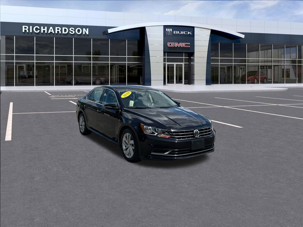 Used 2018 Black Volkswagen 2.0T SE image 8