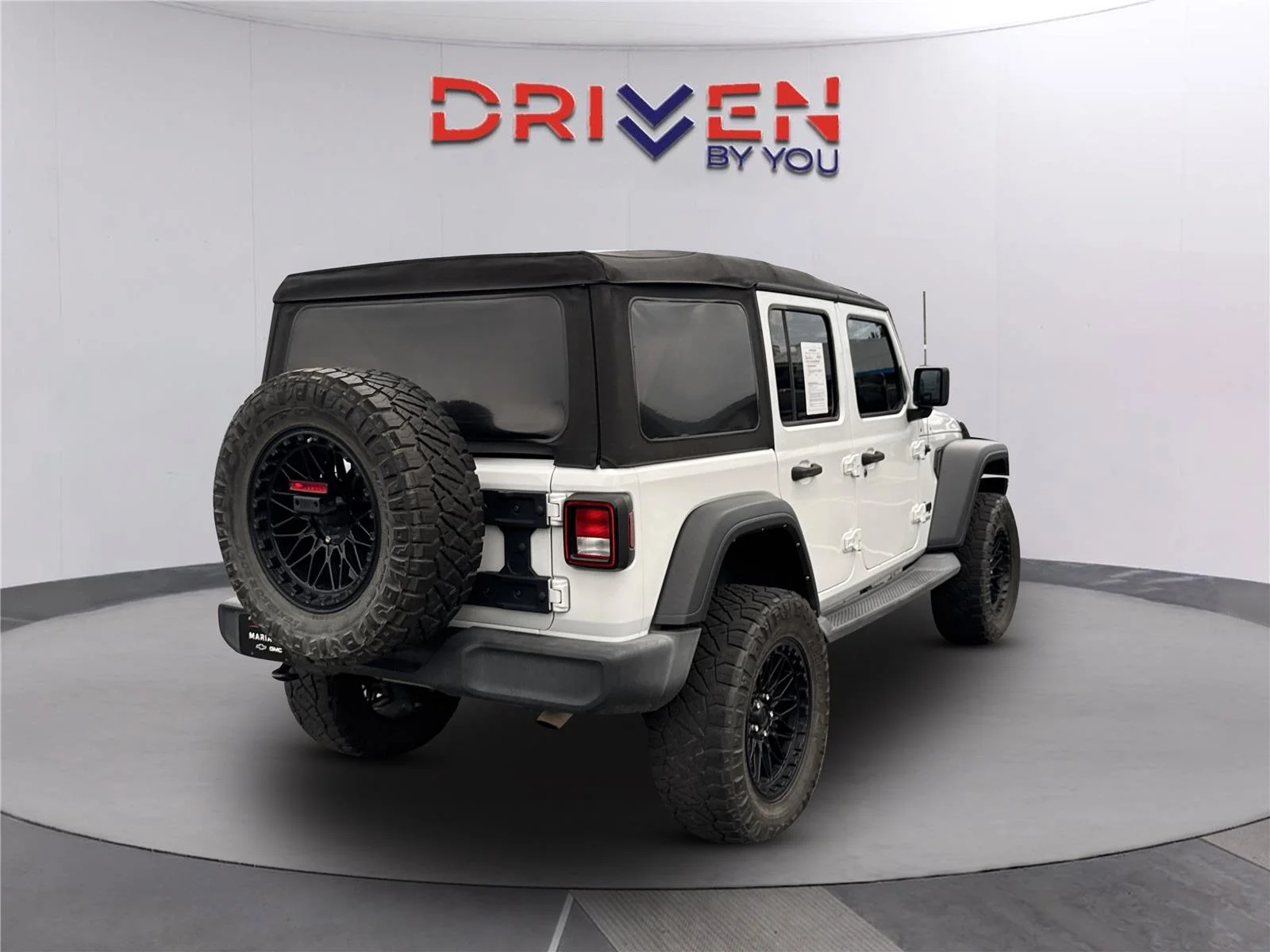 Used 2022 Bright White Clearcoat Jeep Unlimited Sport S image 4