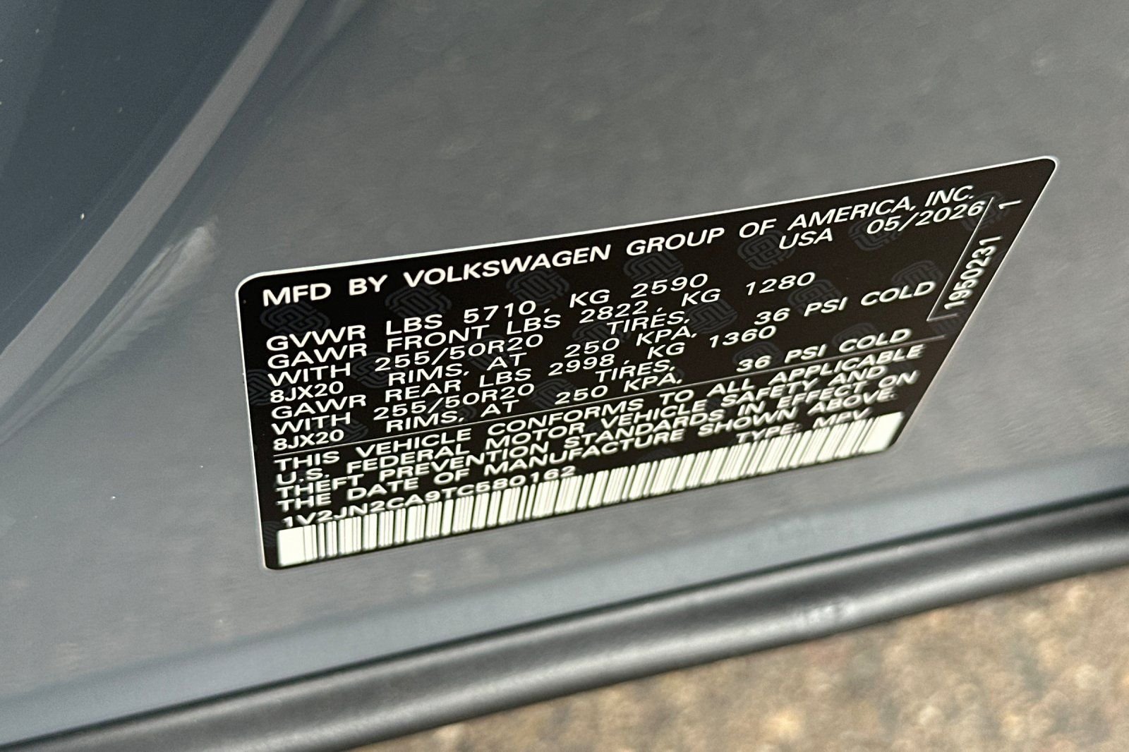 New 2026 Pure Gray Volkswagen SE w/Technology image 29