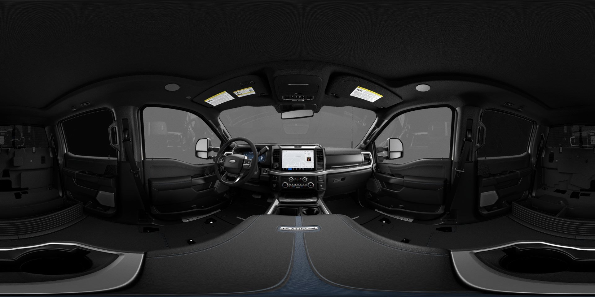 New 2027 Star White Metallic Tri-Coat Ford Platinum image 8